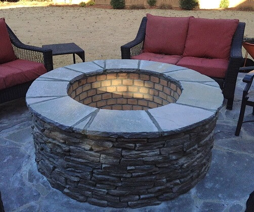 Columbia SC custom fire pits