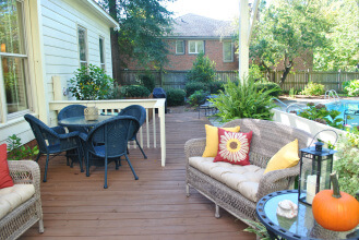Columbia SC deck gets a makeover and a new pergola addition