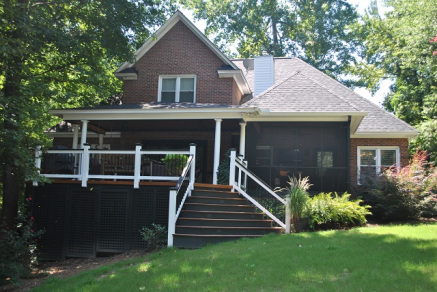 Lexington SC deck and porch combinations