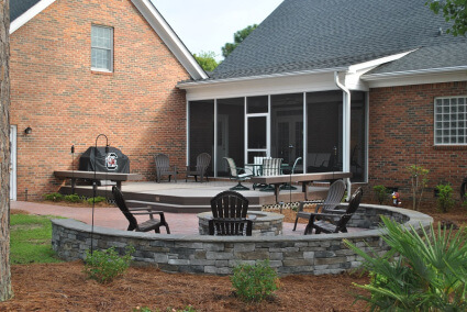 Recently completed project near Lake Murray, SC.