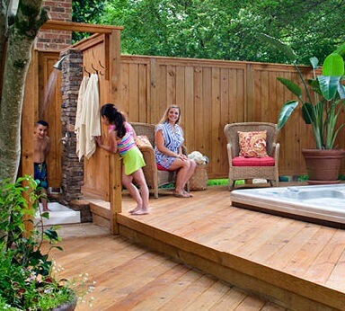 Poolside deck by Archadeck