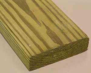 pressure treated wood