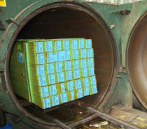 Pressure treatment process