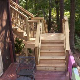 Saluda River deck in Columbia SC