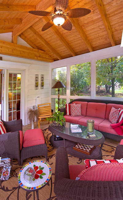 Sunroom Sitting Area