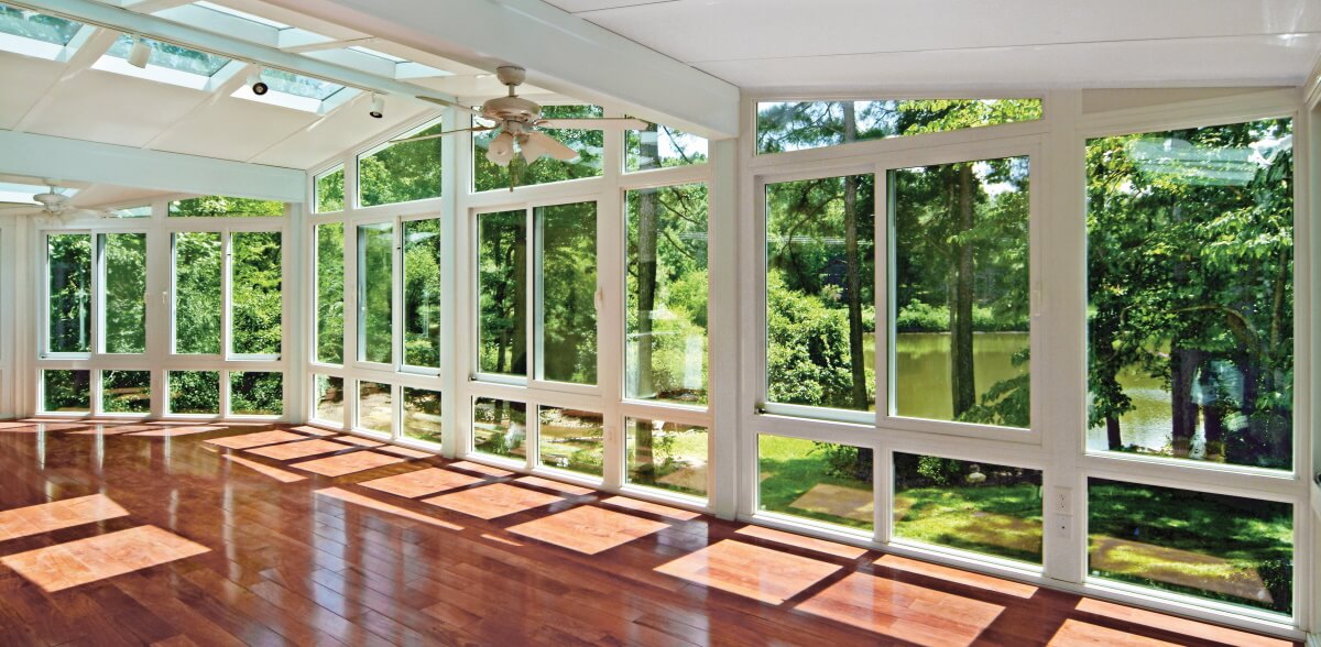 Columbia Sunroom with a view