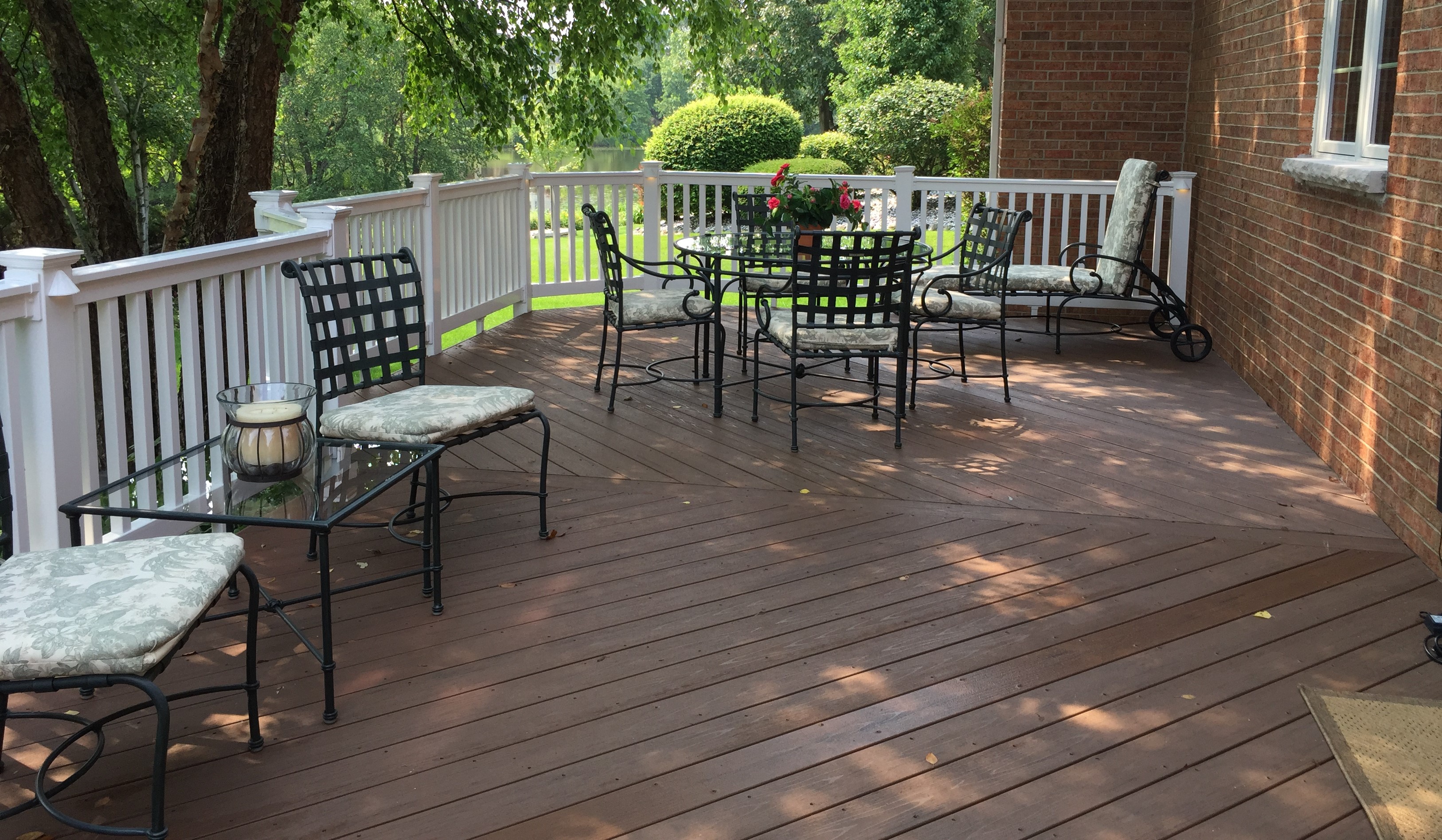 finished deck
