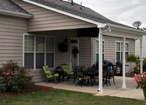 Catawba back porch with covering