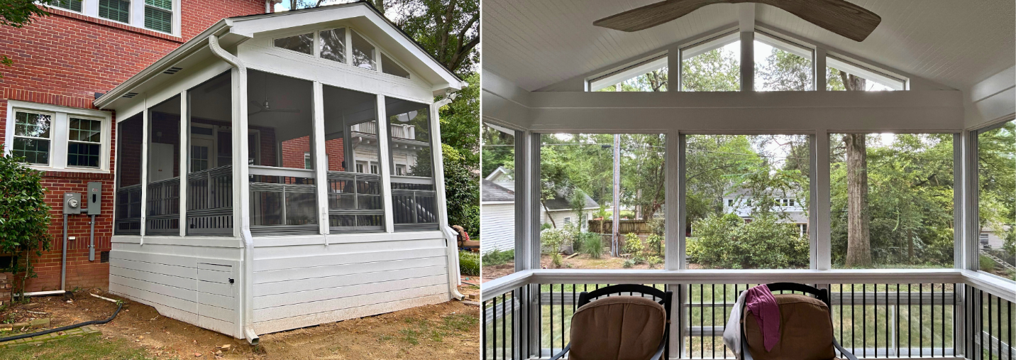 screened porch