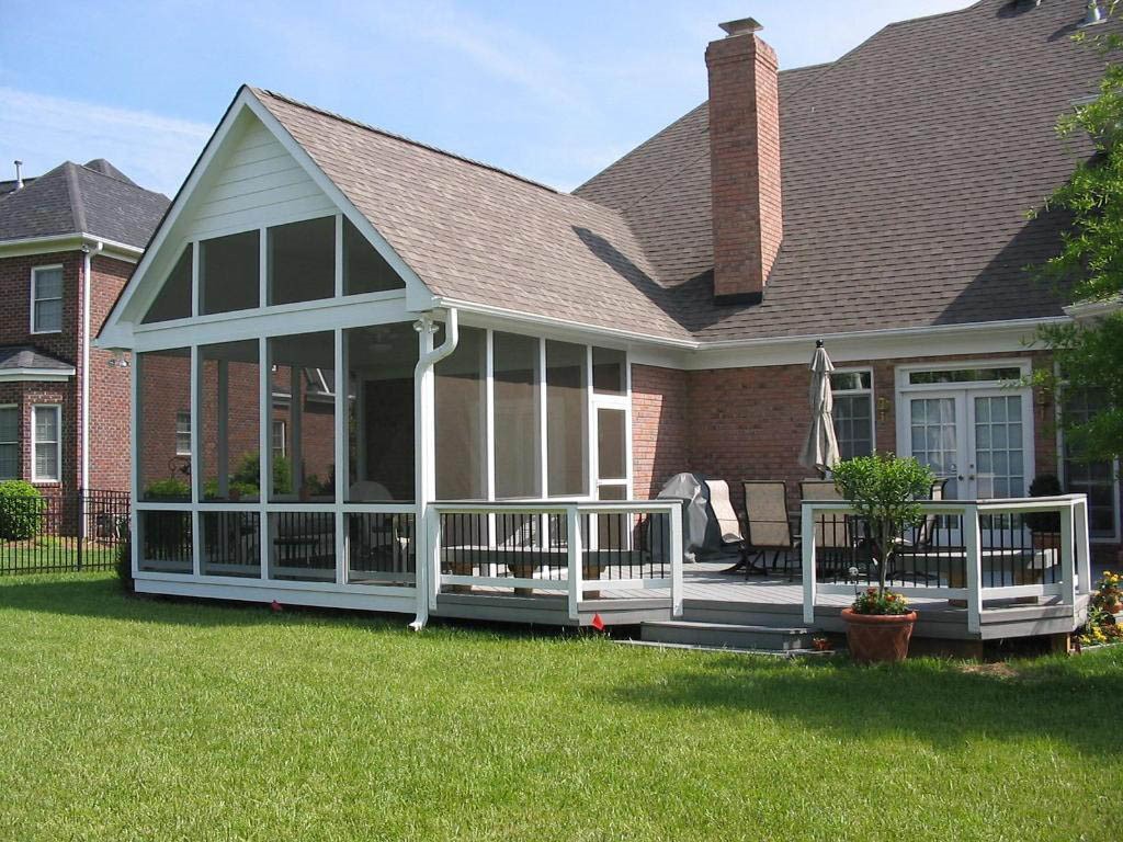 Rock Hill Screened Porch and Composite deck by Archadeck of Charlotte.