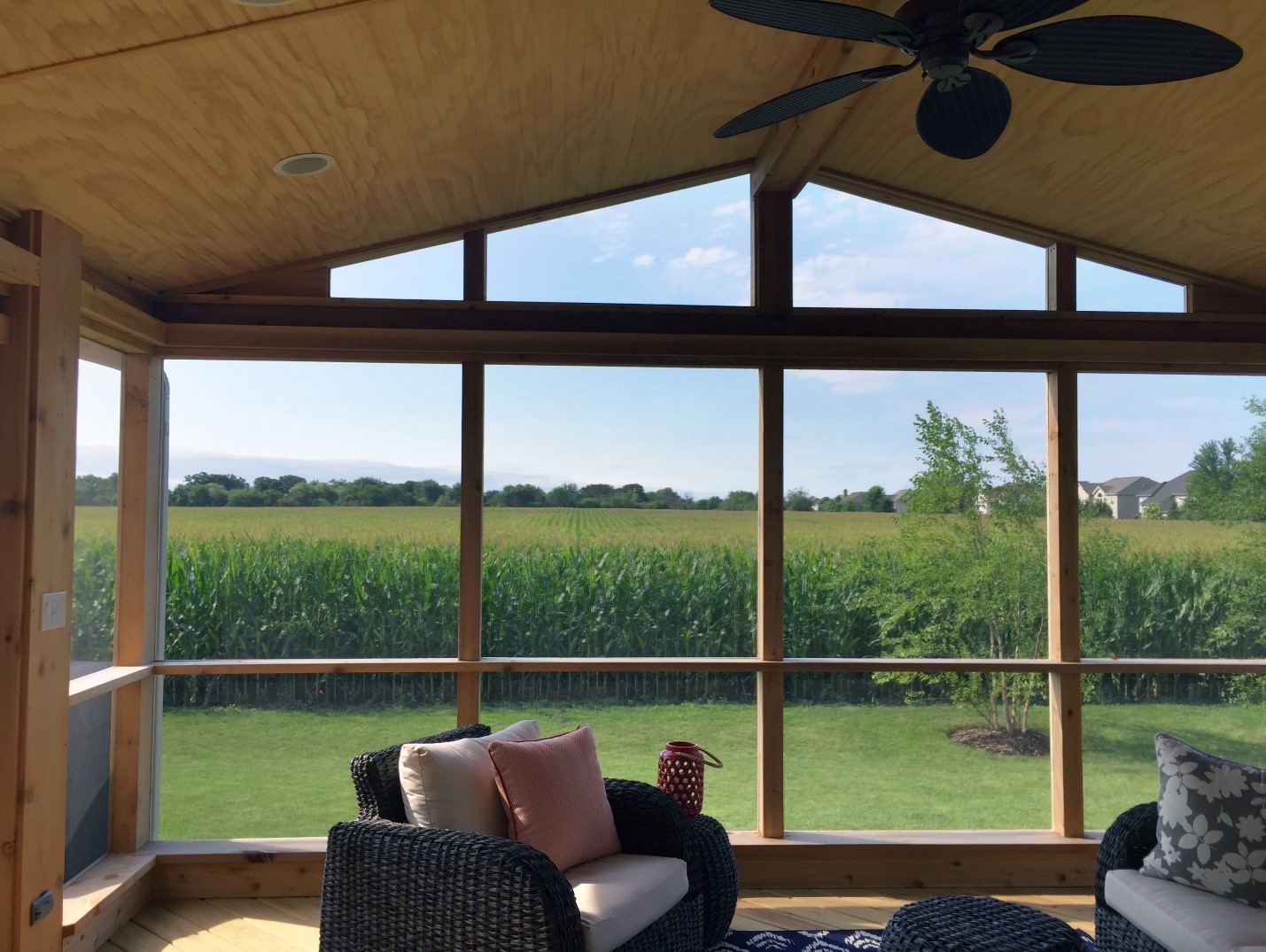 screened in porch