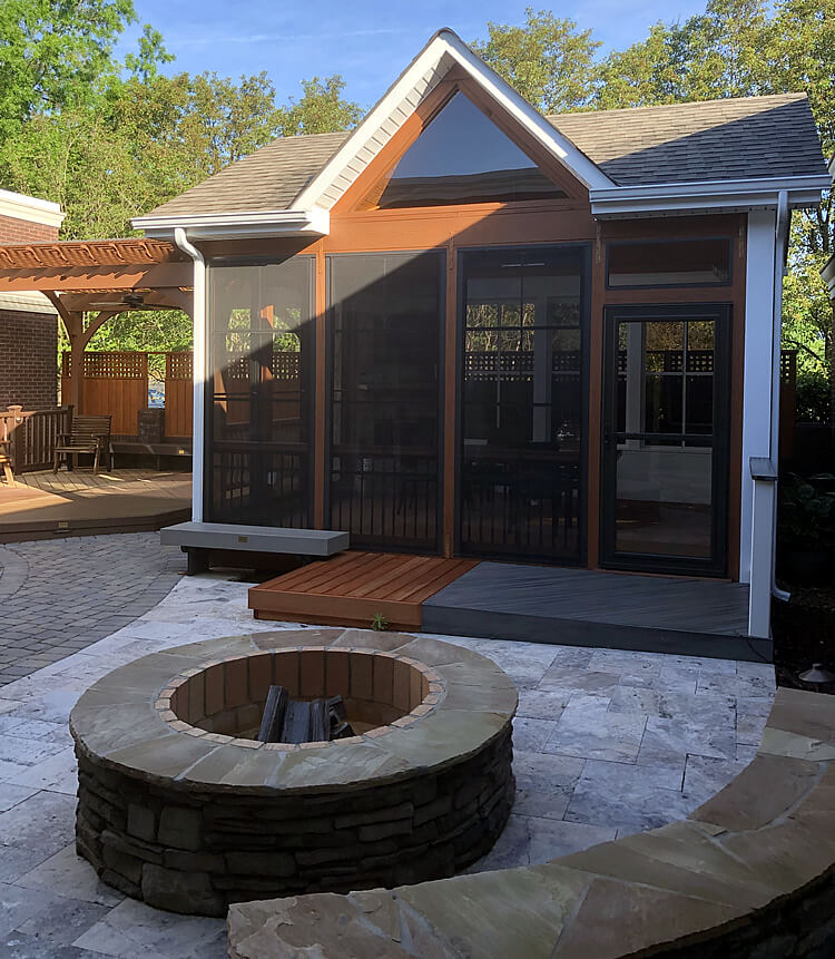 Archadeck Of Charlotte Showroom Eze Breeze Porch 1)