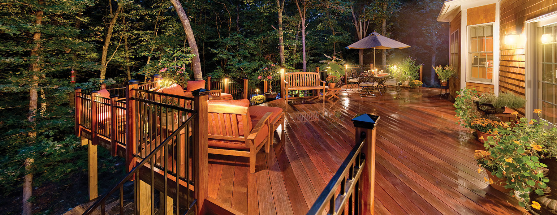 Charlotte NC Deck Design Lighting