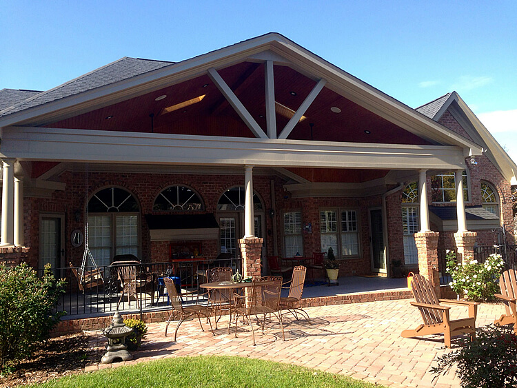 Custom porch