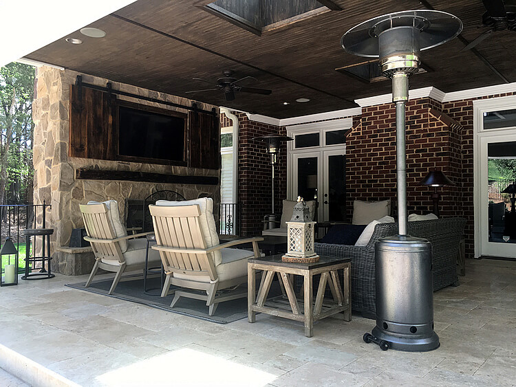 Custom porch