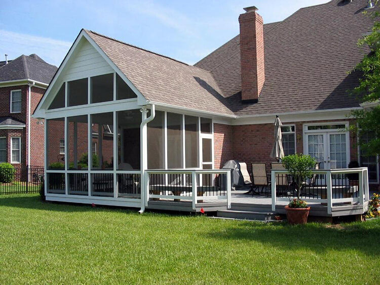 Charlotte Trex deck and porch
