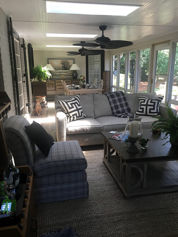 Custom porch