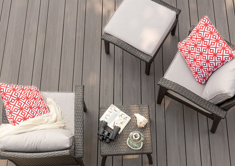 TimberTech deck board widths