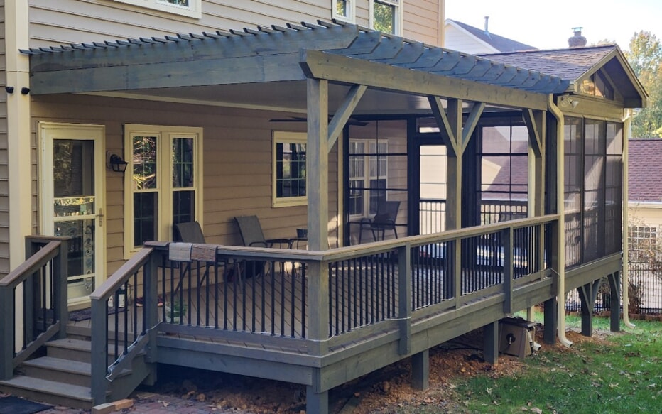 new outdoor deck