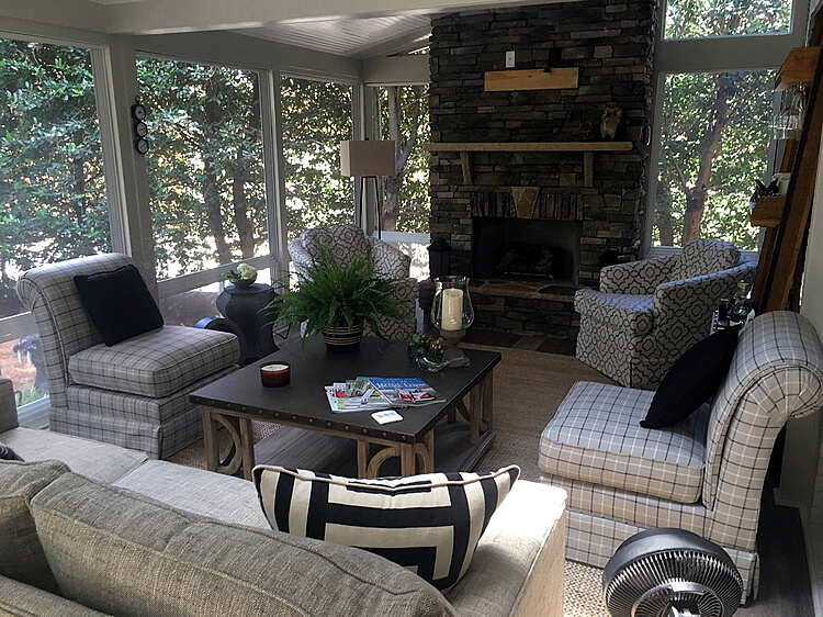 Shed Room Screened Porch Rock Hill SC by Archadeck of Charlotte