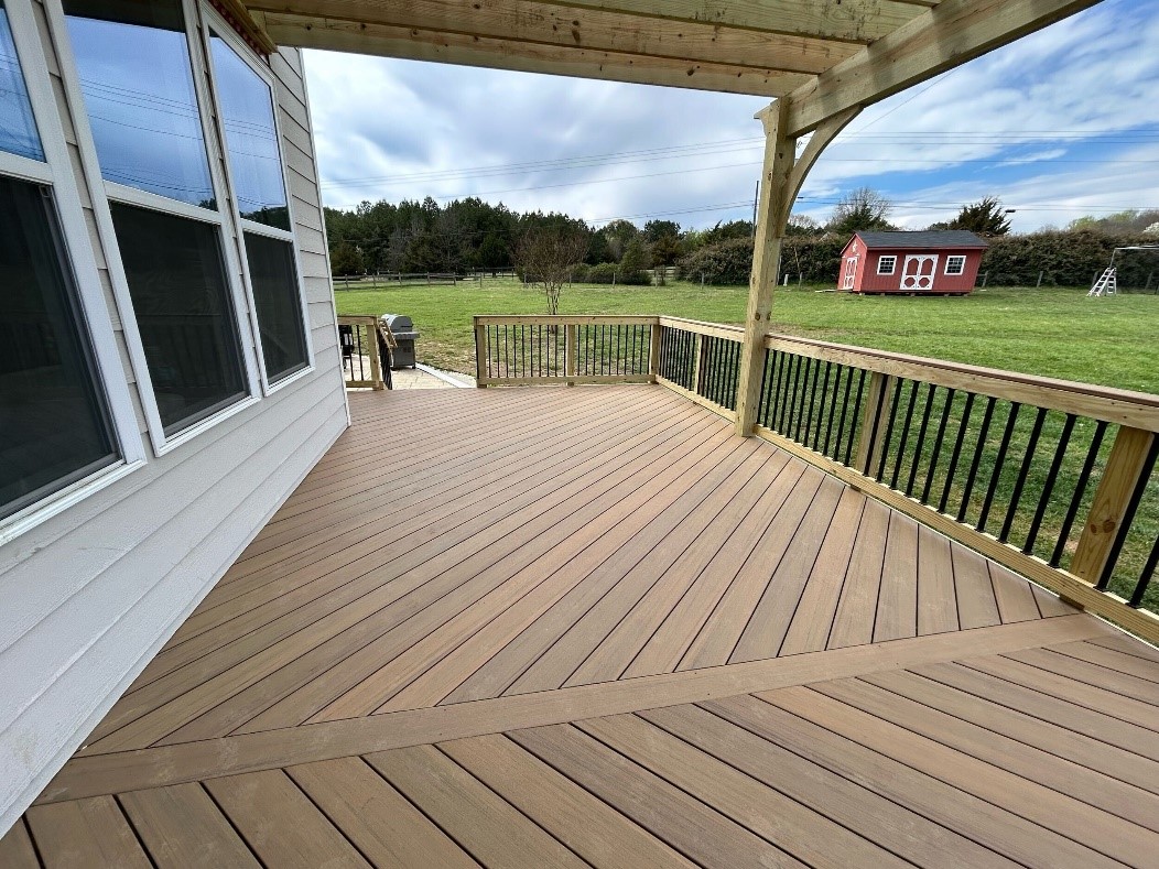 beautiful deck