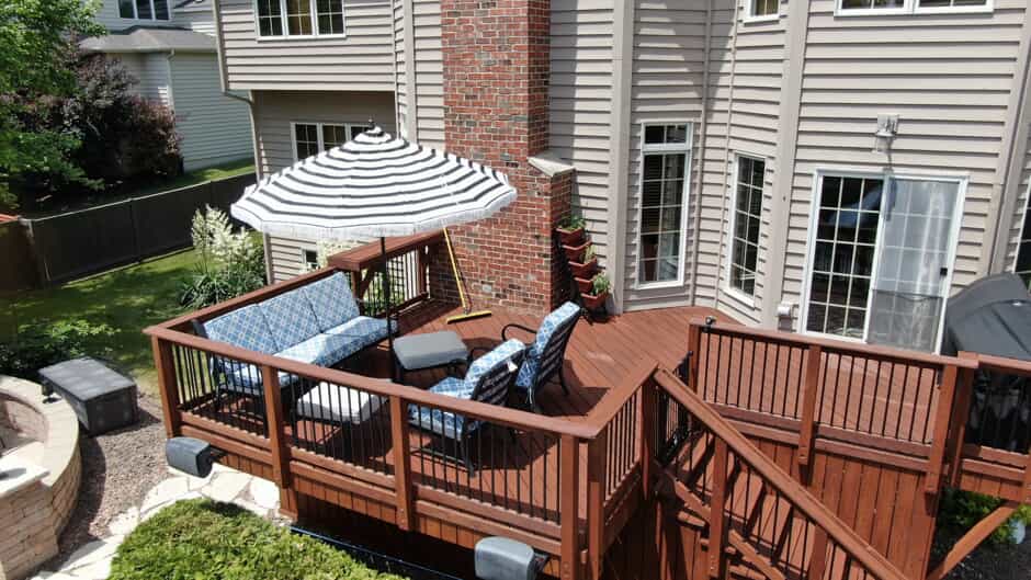 deck in Charlotte
