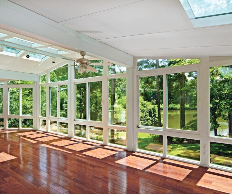 inside of sunroom