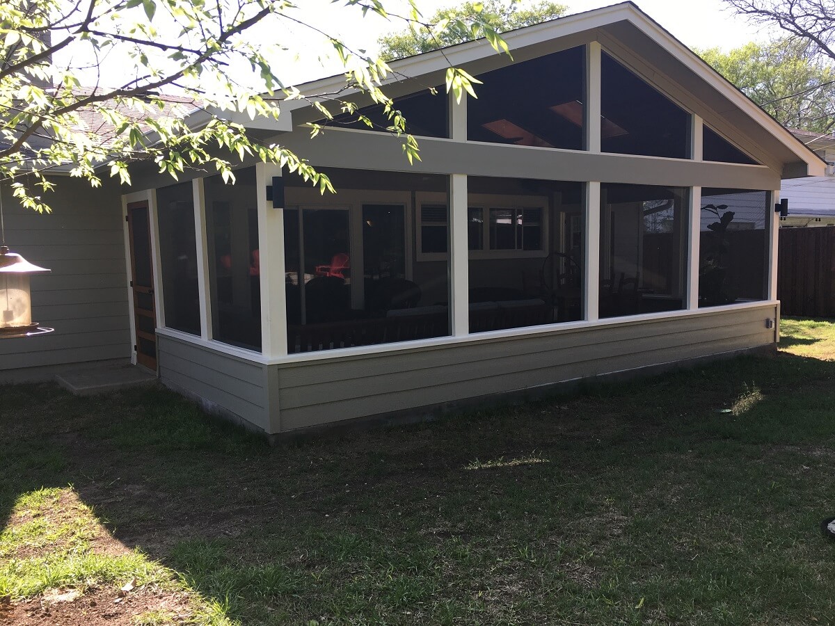 Screened Porch Exterior
