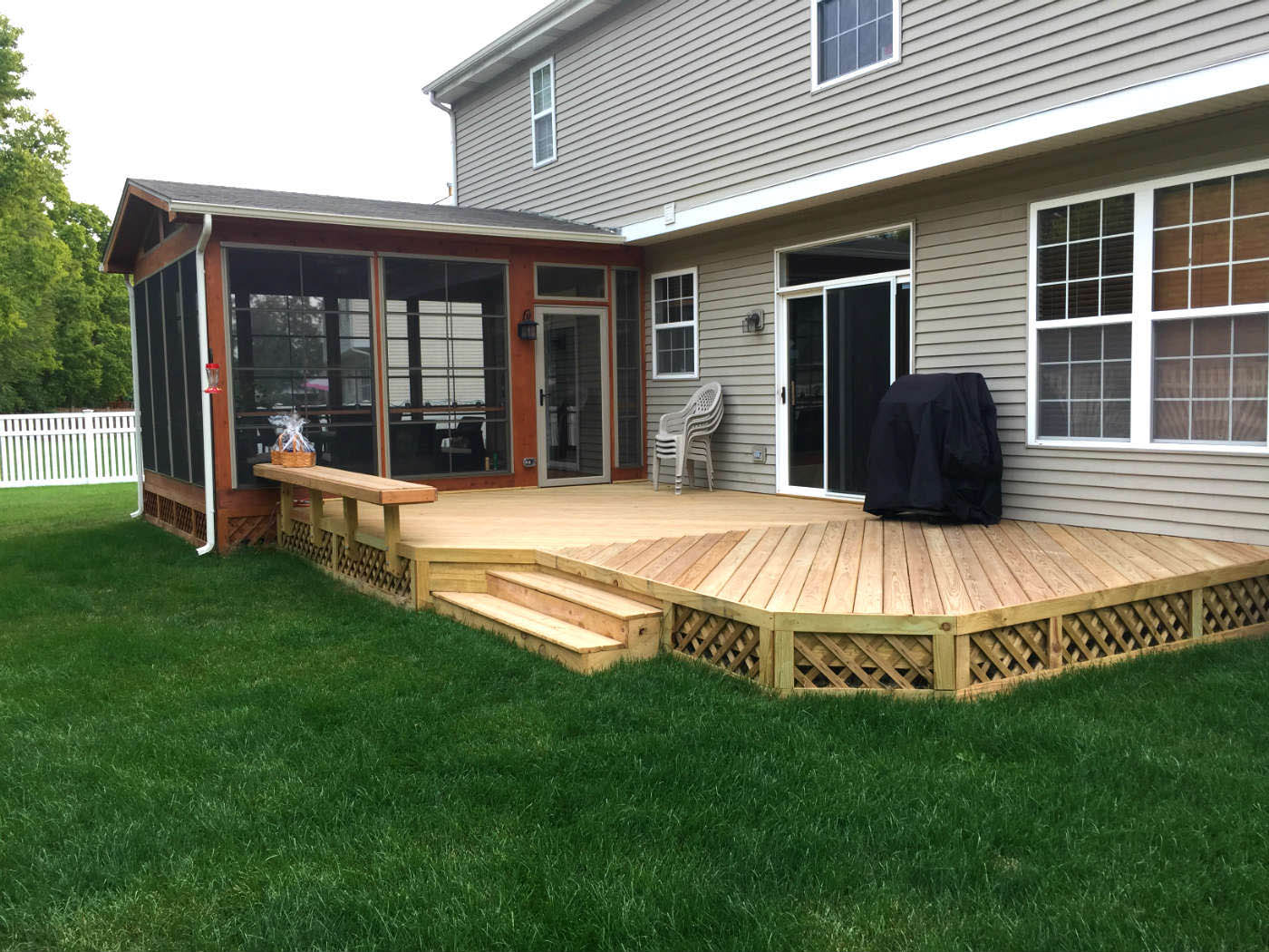 Screened and Open Porches