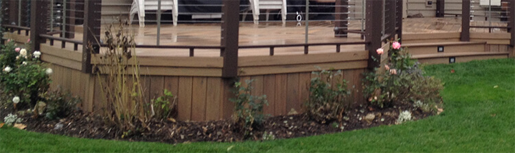 Custom deck and patio
