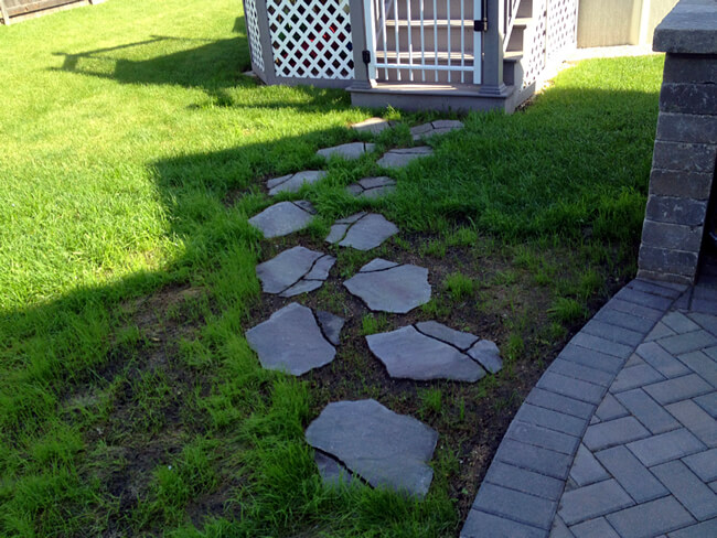Custom elegant patio