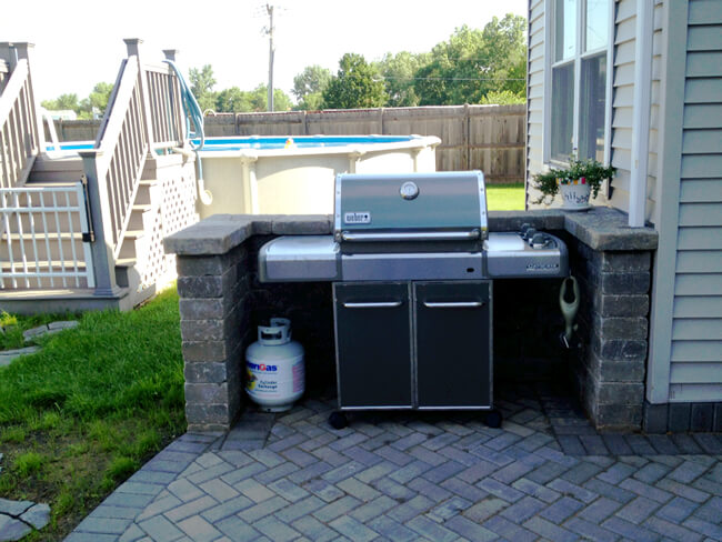 Custom elegant patio