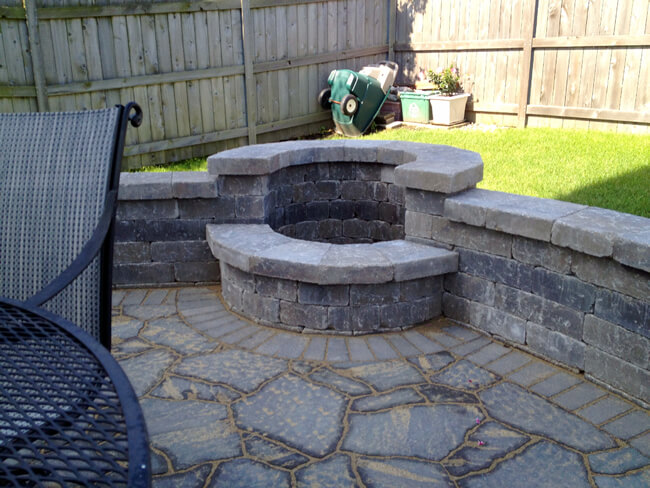 Custom elegant patio
