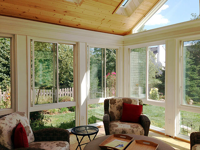 Chicagoland sunroom interior
