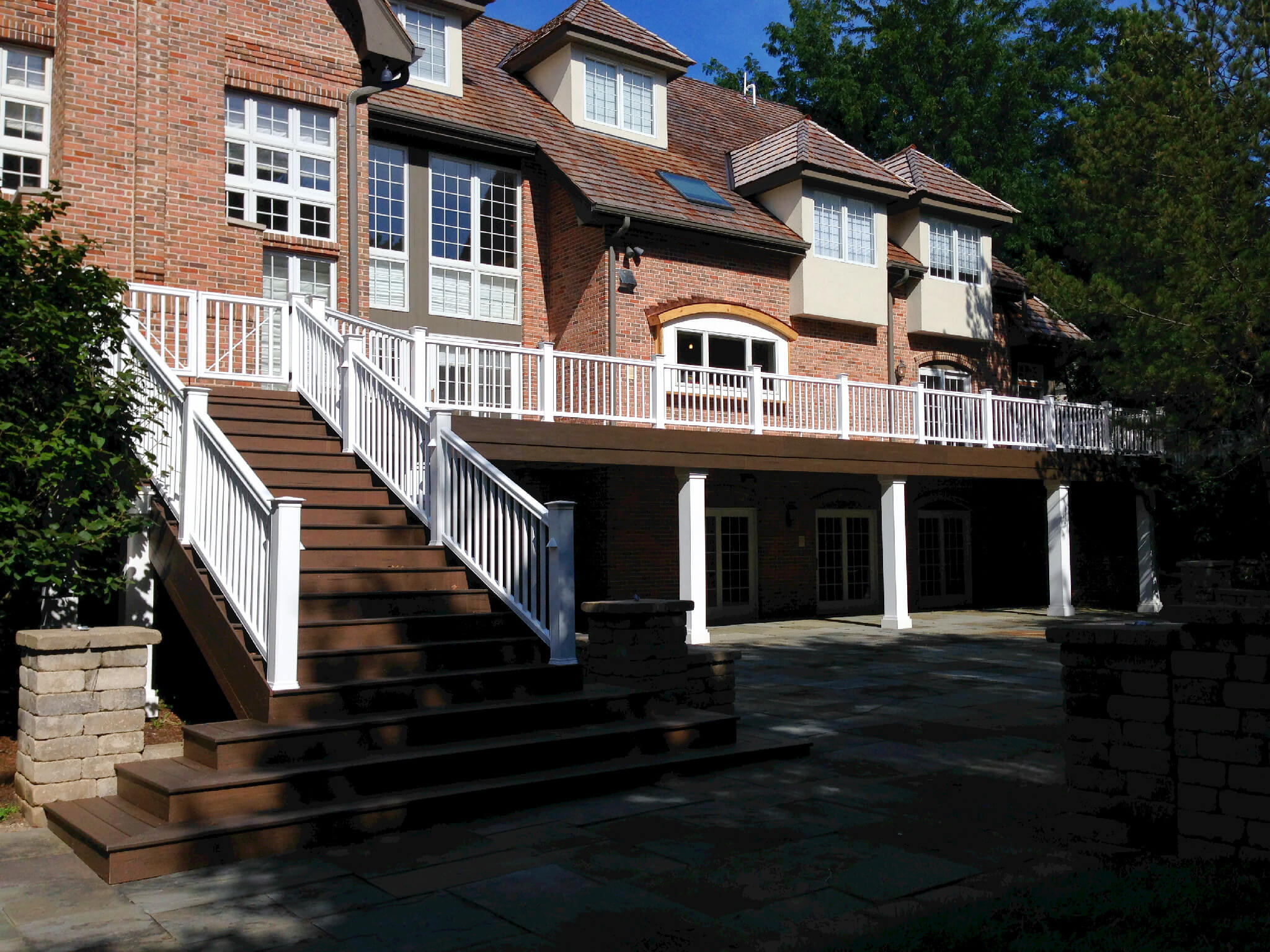 Custom composite deck