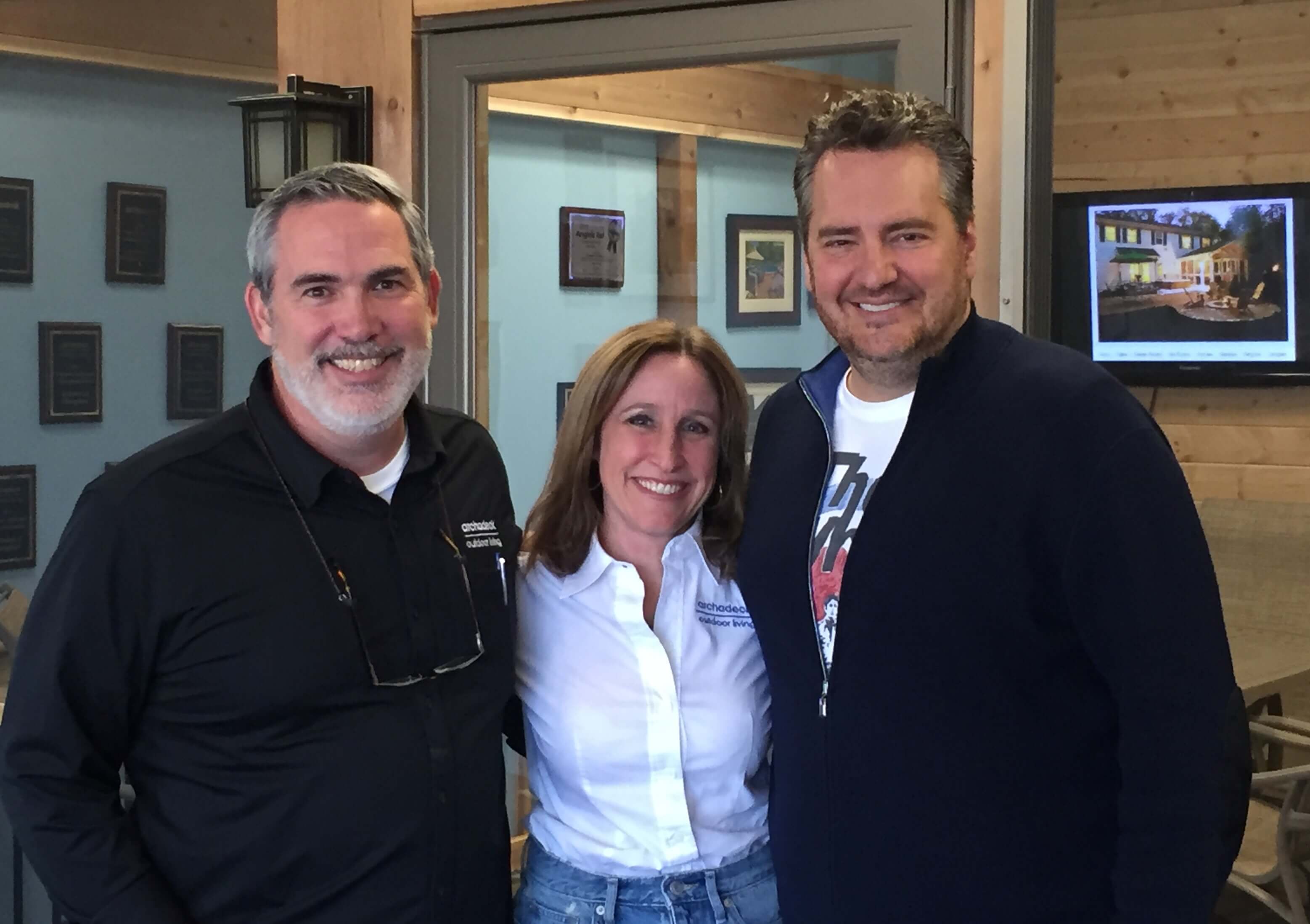 Roe Conn, David and Kristen Berryhill