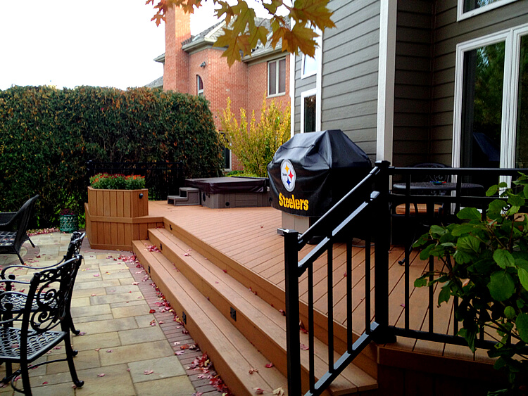 TimberTech deck in Barrington IL