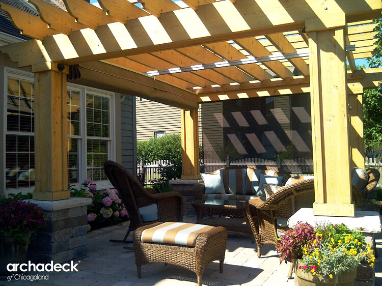 Custom pergola