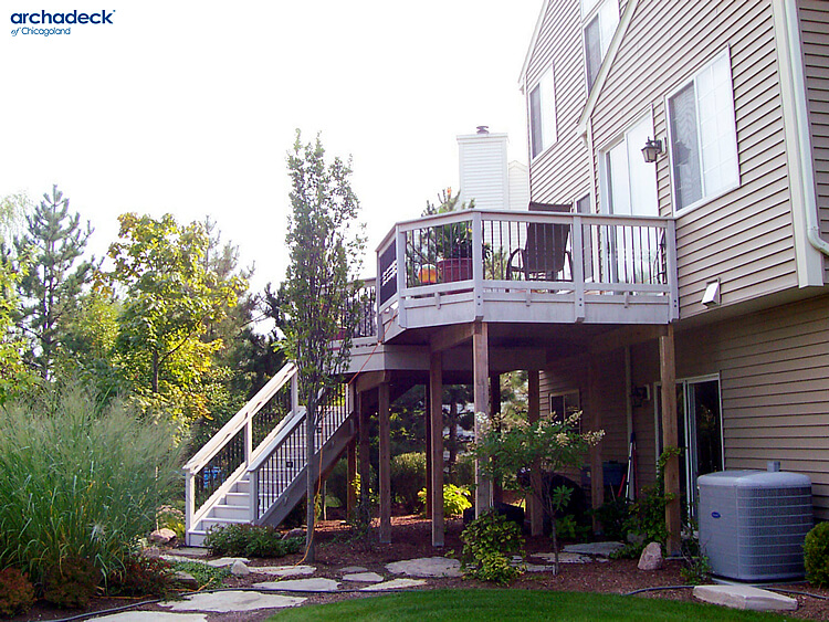 Custom low maintenance deck
