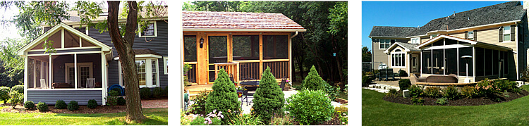 Custom screen room