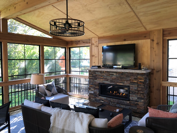 screened porch