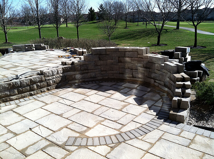 Custom patio