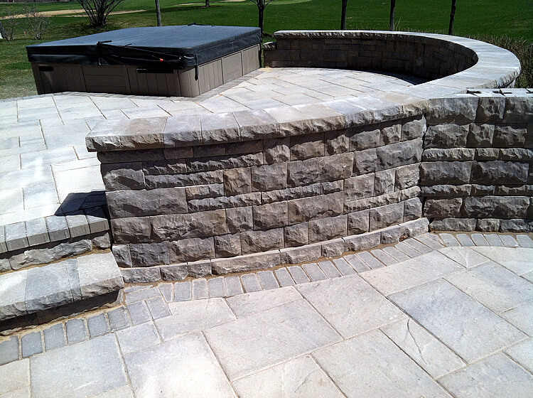 Custom patio