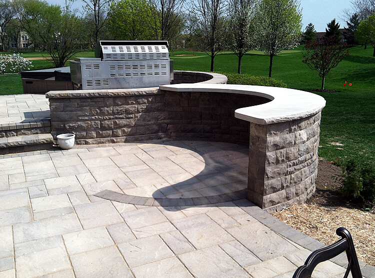 Custom patio