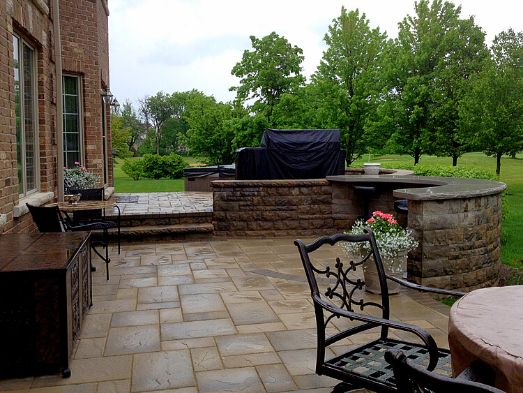 Custom patio