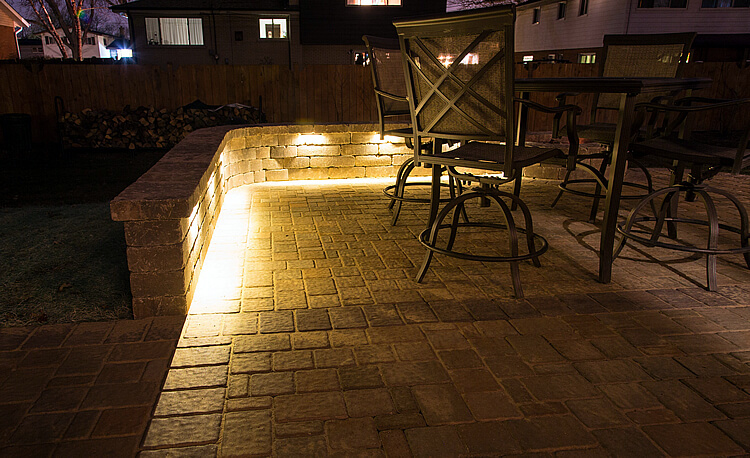 Patio lightning design