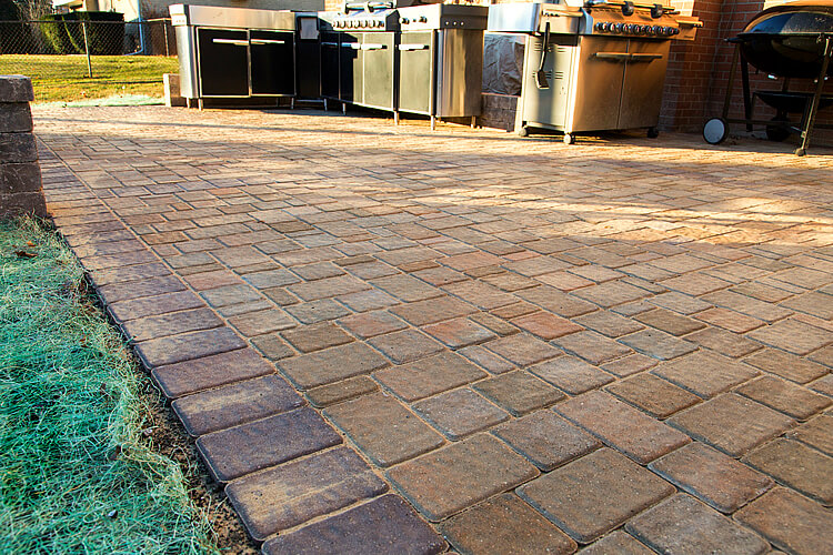 Paver patio design