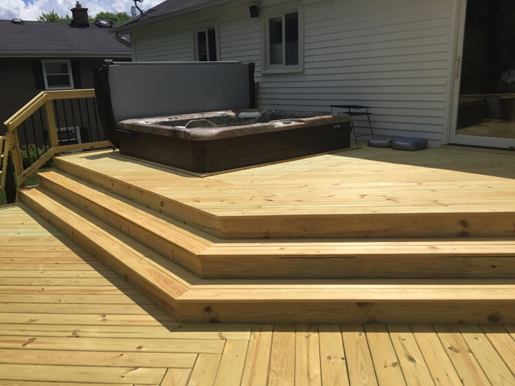 wood deck