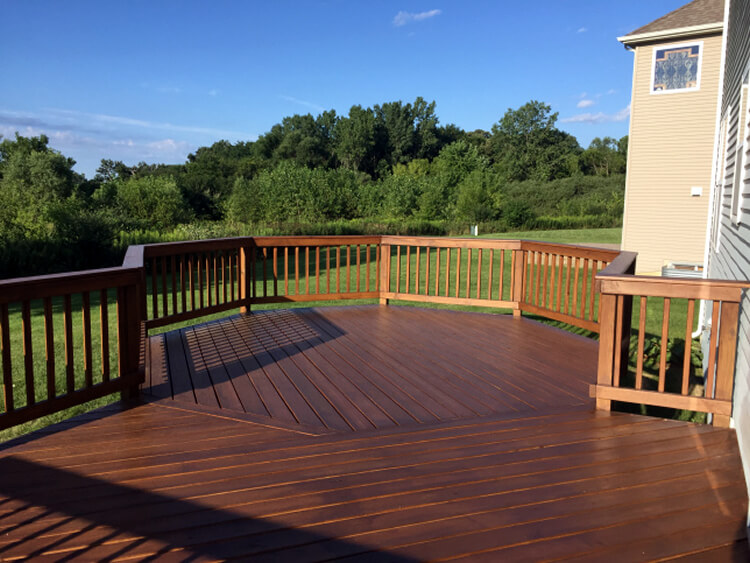 wood deck