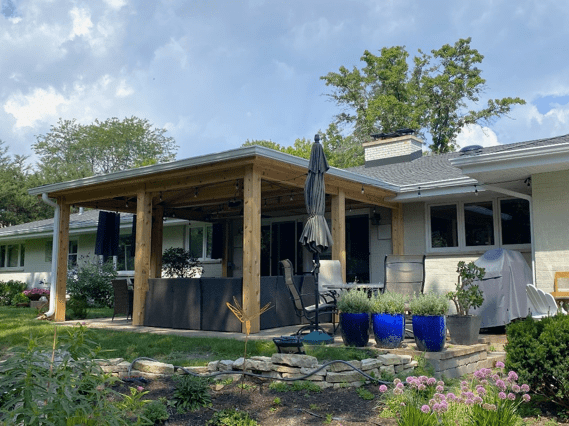outdoor porch